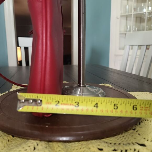 Kenneth Cole Reaction Red Faux Leather Crossbody Bag - Picture 10 of 10